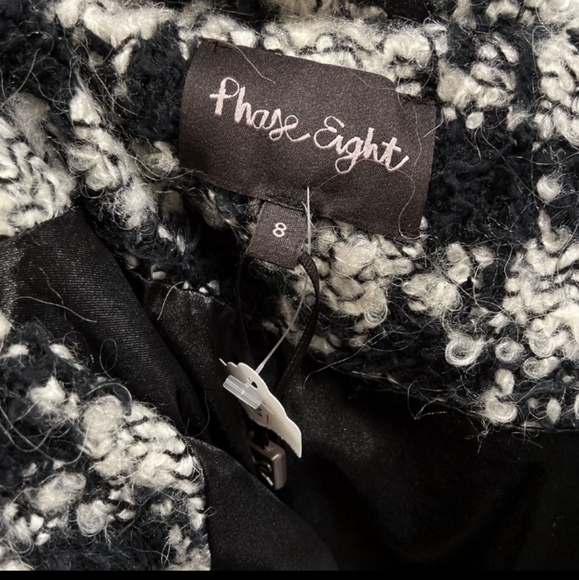 Houndstooth Over Coat - Picture 3 of 4